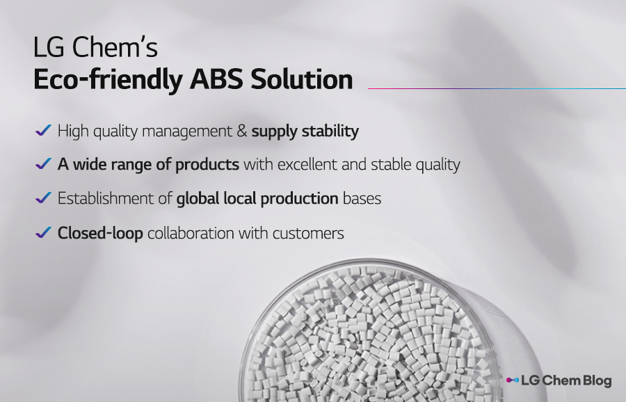 LG Chem’s Eco-friendly ABS Solution