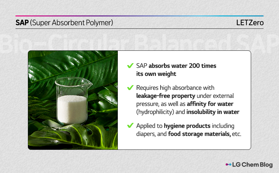 SAP (Super Absorbent Polymer)