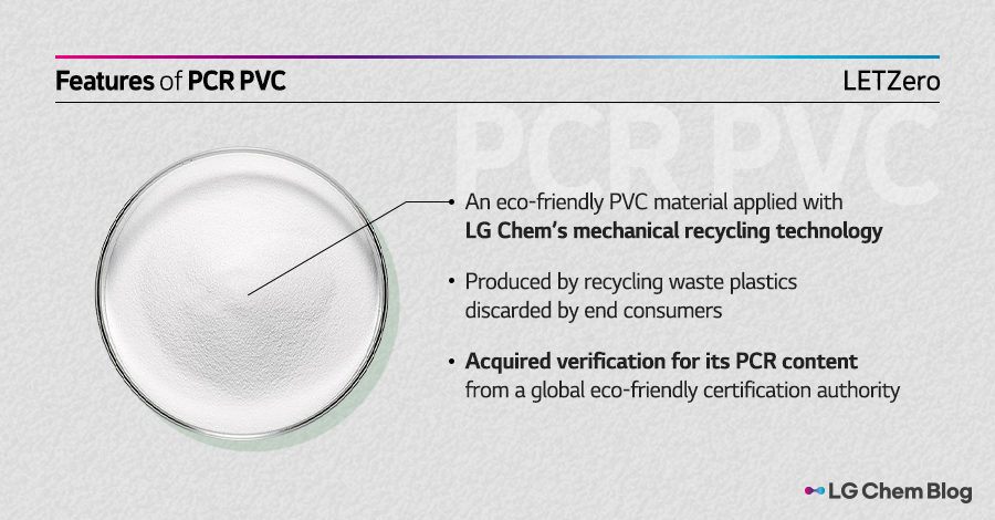 Features of PCR PVC