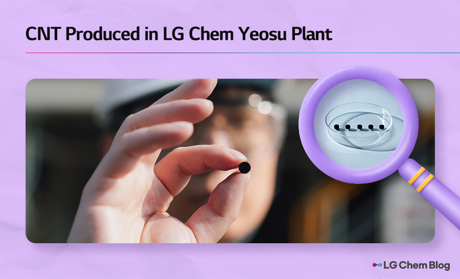 CNT produced in LG Chem Yeosu plant