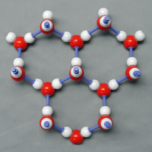 육각형 구조의 분자 모양