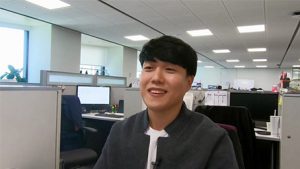 회사에서 몰래한 인터뷰 : 김정필 사원 편